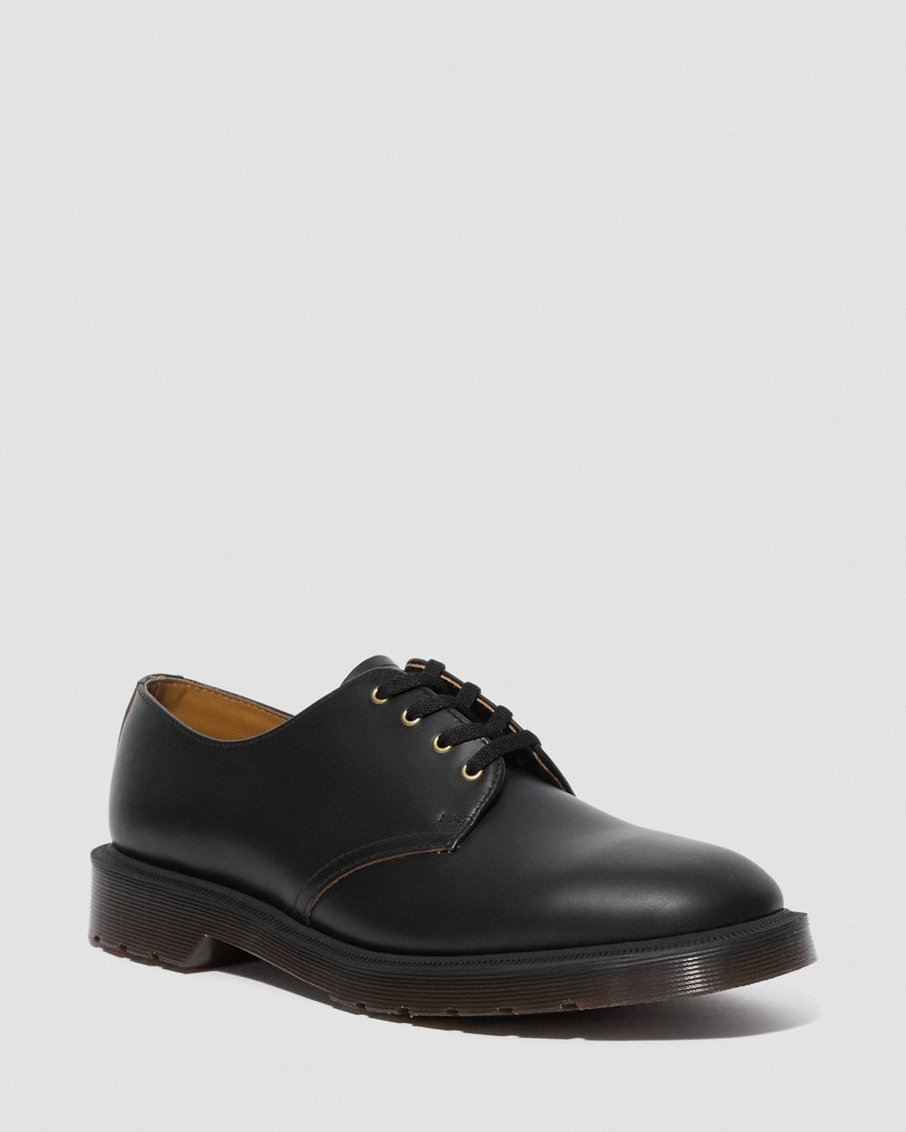 Dr Martens Smiths Vintage Smooth Kožené Dress Mokasíny Panske ( Čierne ) SK 036-LTFPYS